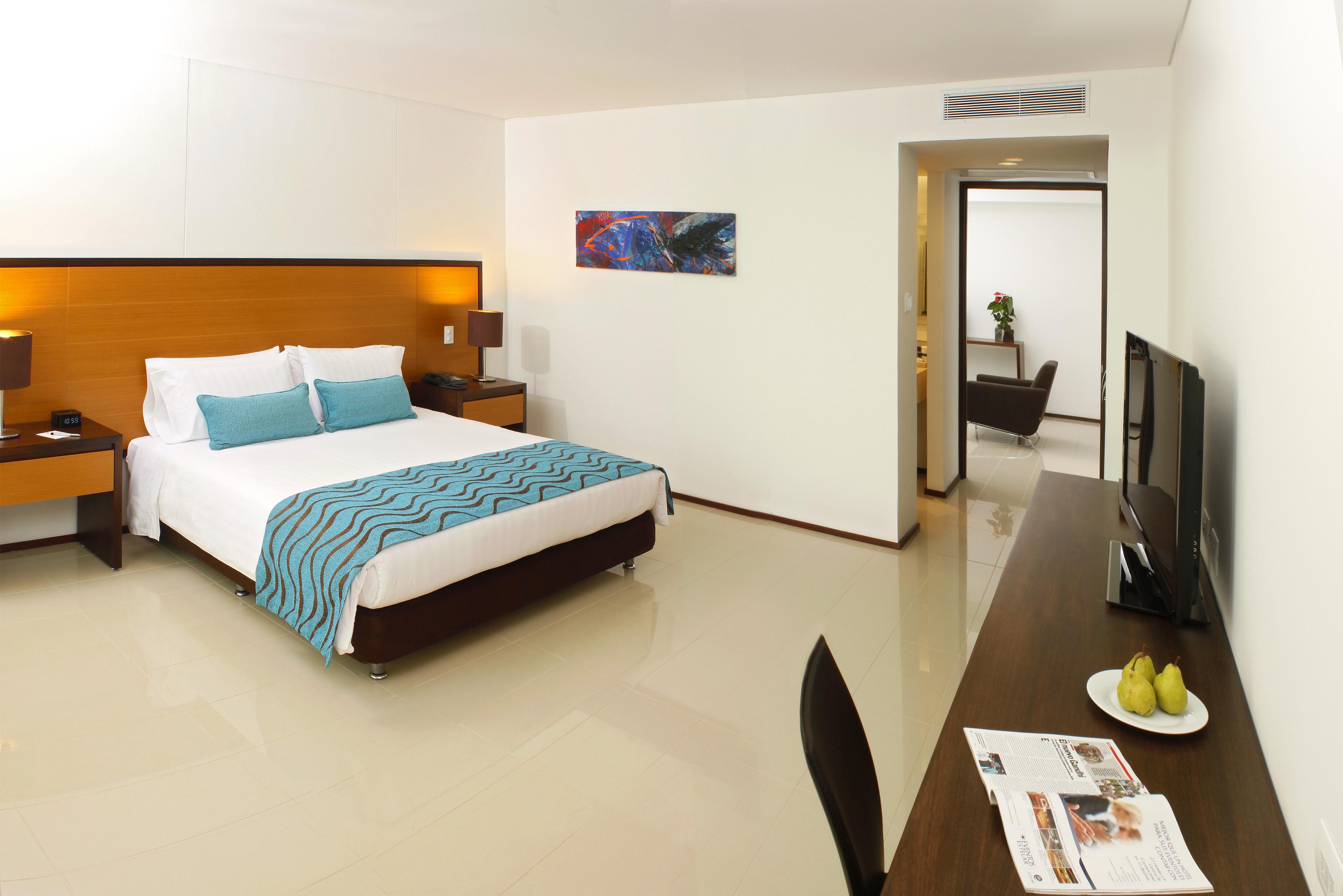 Estelar Alto Prado Barranquilla  Bagian luar foto A room at the hotel